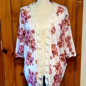 EUC Pinque. Lightweight sweater-like "duster"